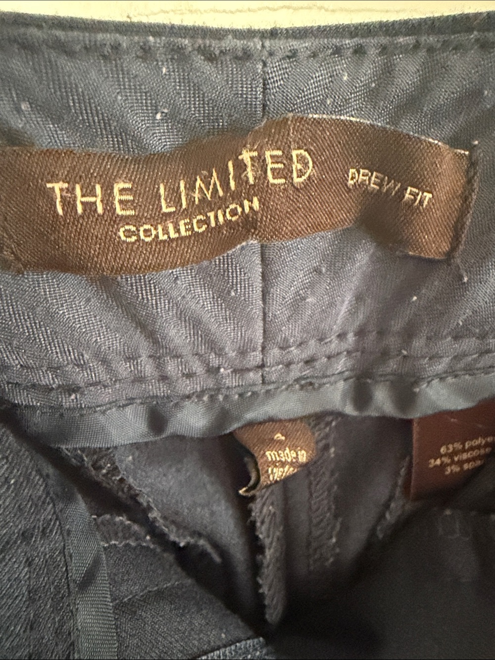 Y2K The Limited Navy Women's Two-Piece Blazer Suit - Picture 6 of 6